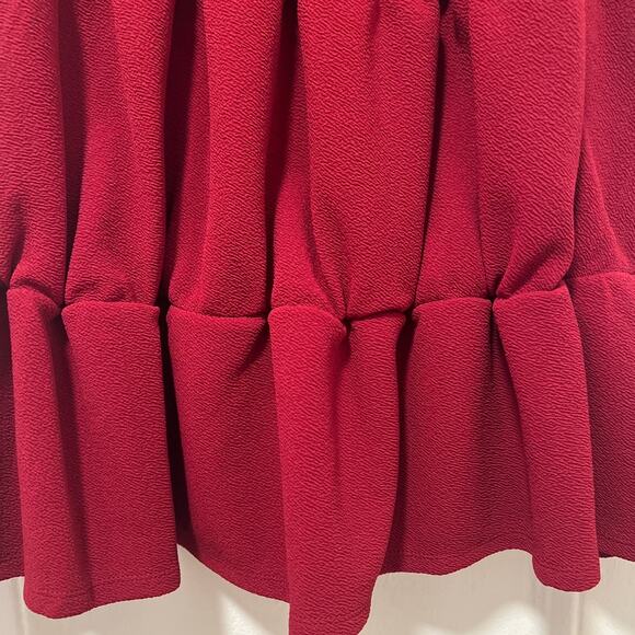 Girls Blush by US Angels Pouf Sleeve Tiered Ruffle Dress NWT Size 8 - Picture 5 of 12